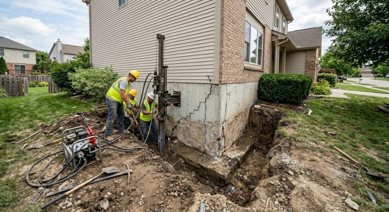 Basement Foundation Repair in Cockeysville, MD