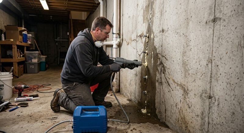 Basement Foundation Repair in Crofton, MD