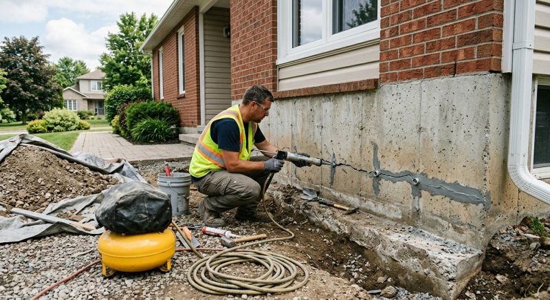 Basement Foundation Repair in Derwood, MD
