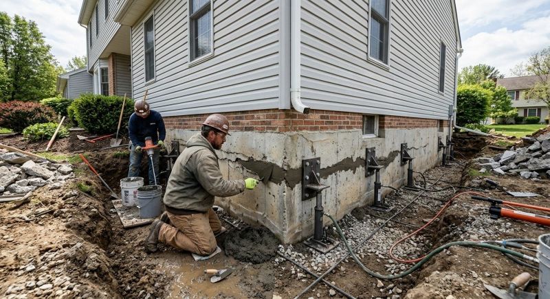 Basement Foundation Repair in Fallston, MD