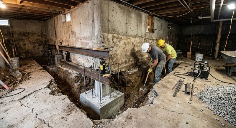 Basement Underpinning in Catonsville, MD
