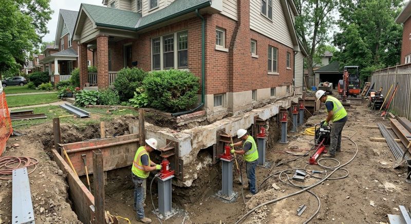 Basement Underpinning in Catonsville, MD