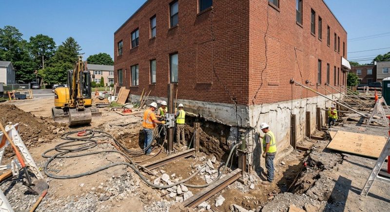 Building Foundation Repair in College Park, MD