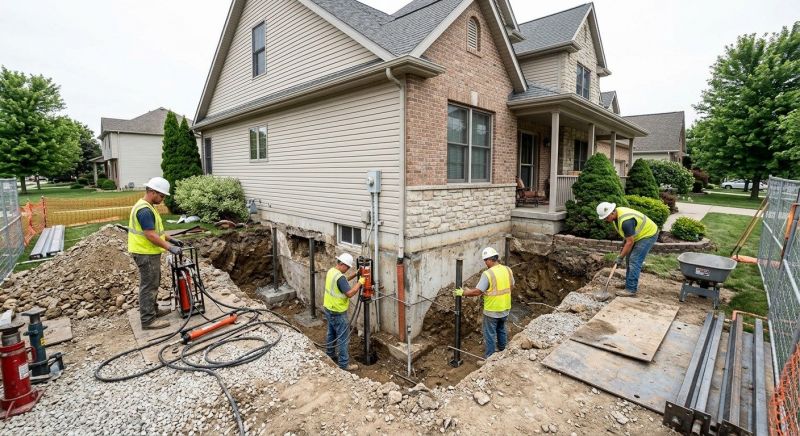 Building Foundation Repair in Linthicum Heights, MD