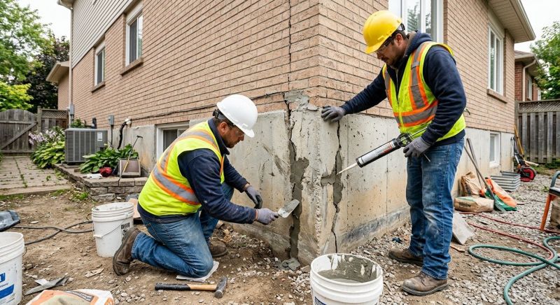Building Foundation Repair in Olney, MD
