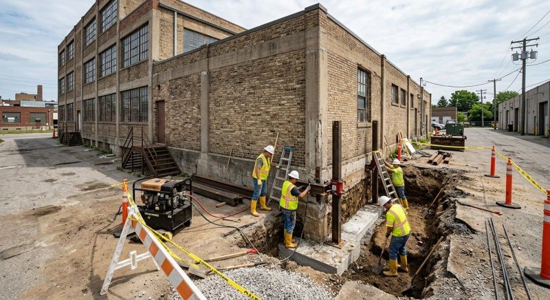 Commercial Foundation Repair in Catonsville, MD