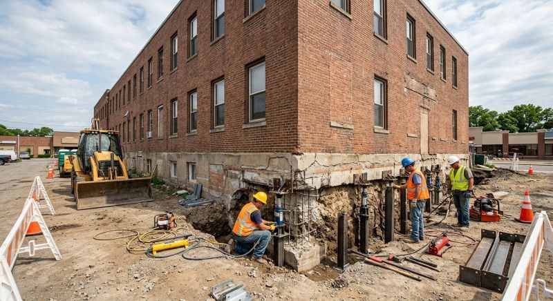 Commercial Foundation Repair in Catonsville, MD