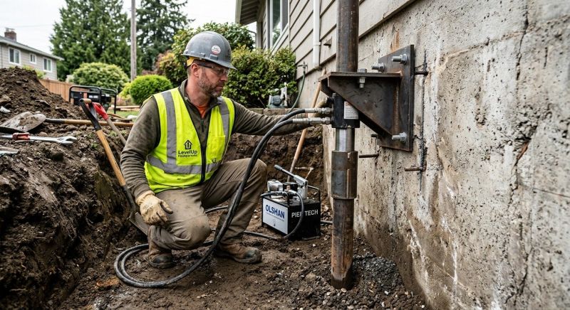 Concrete Foundation Leveling in Cockeysville, MD
