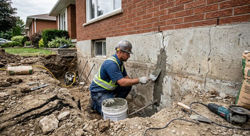 Concrete Foundation Repair in Baltimore, MD