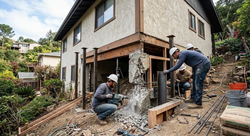 Concrete Foundation Repair in Clarksville, MD