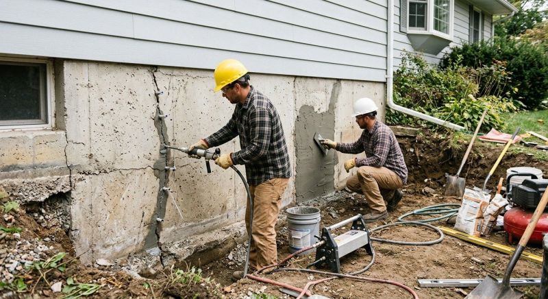 Concrete Foundation Repair in Gwynn Oak, MD
