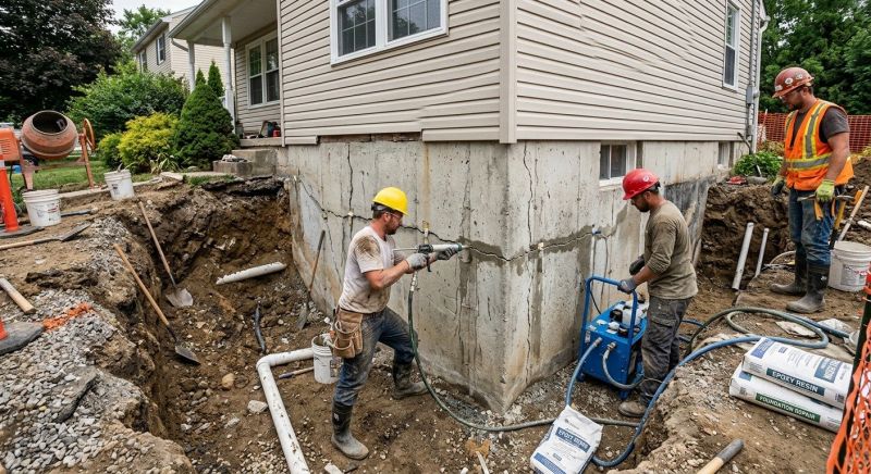 Concrete Foundation Repair in Gwynn Oak, MD