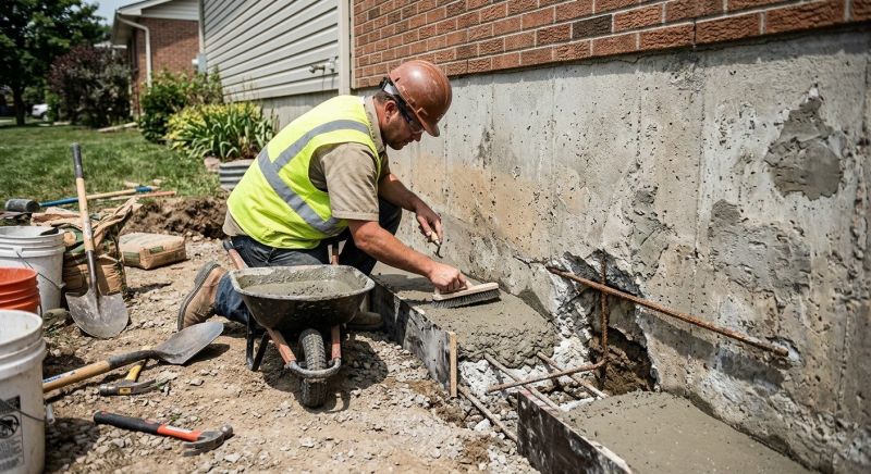 Concrete Foundation Repair in Hampstead, MD