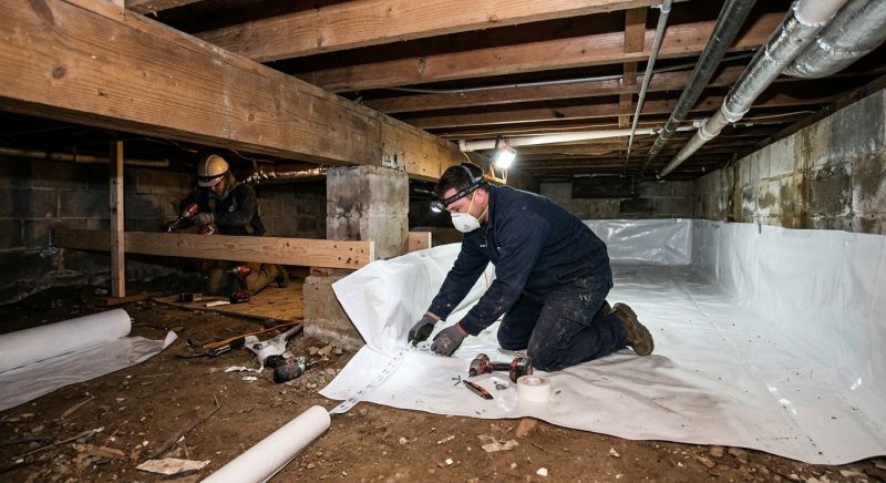 Crawl Space Leveling in Catonsville, MD