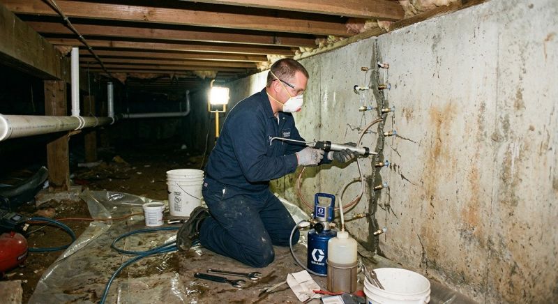 Crawlspace Foundation Repair in Crofton, MD
