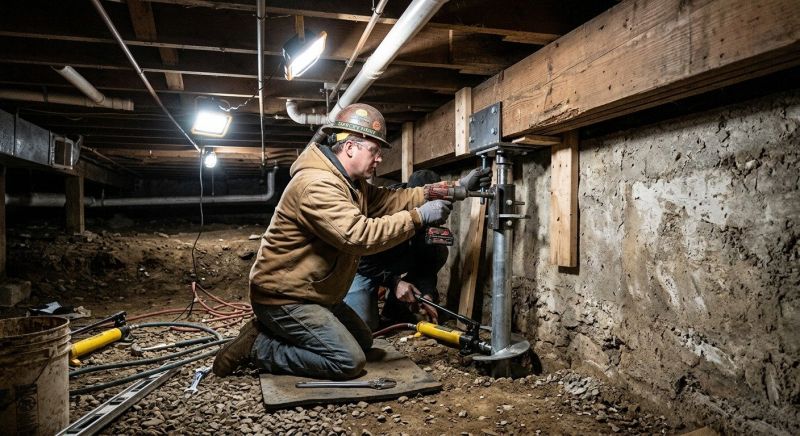 Crawlspace Foundation Repair in Crofton, MD
