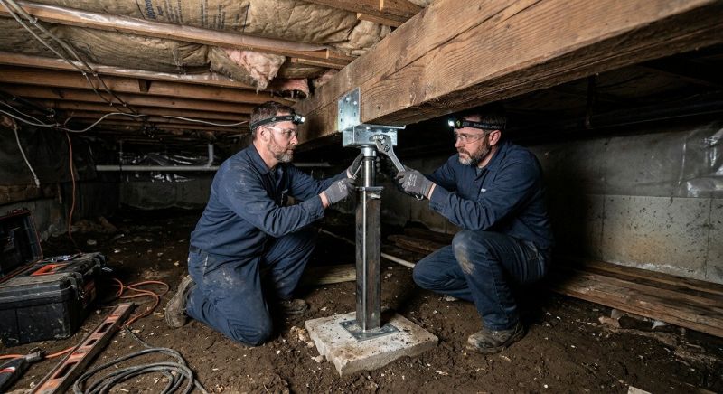 Crawlspace Foundation Repair in Hanover, MD