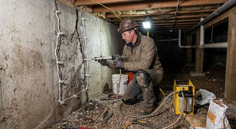 Crawlspace Foundation Repair in Olney, MD