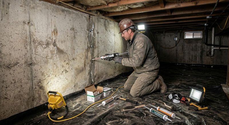 Crawlspace Foundation Repair in Woodstock, MD