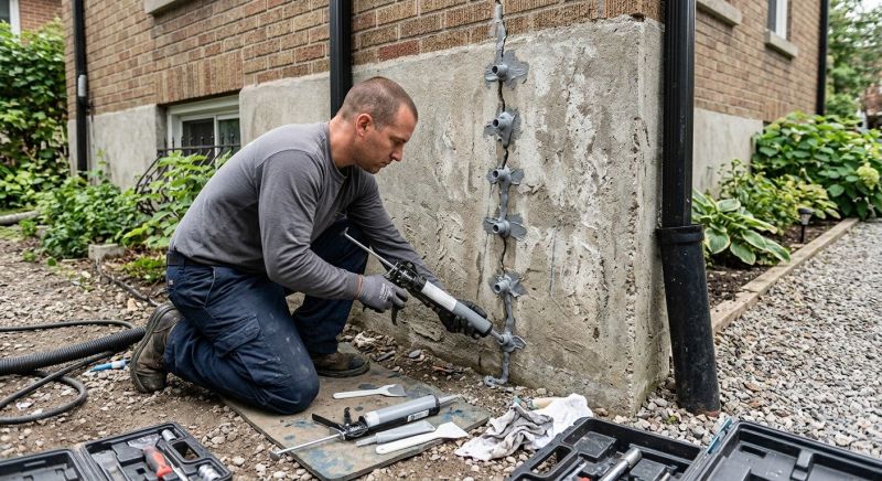 Foundation Crack Repair in Pikesville, MD