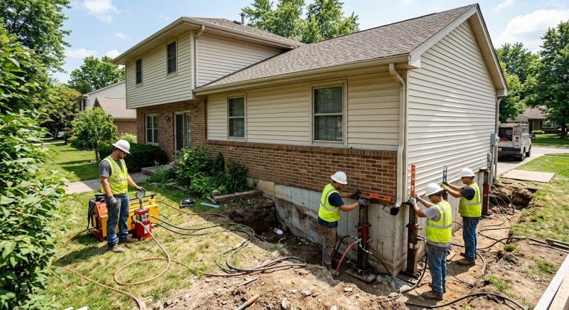 Foundation Jacking in Anne Arundel County, MD