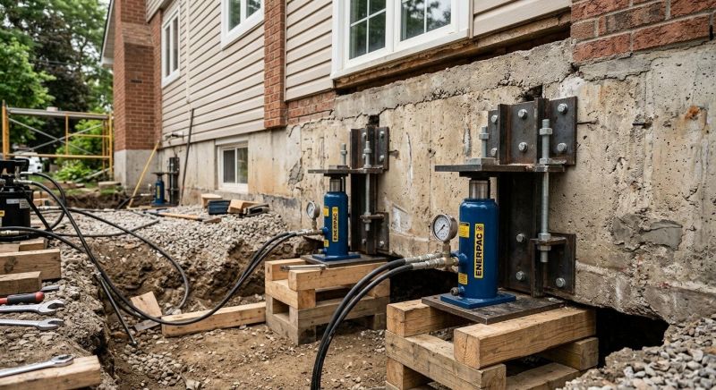 Foundation Jacking in Anne Arundel County, MD