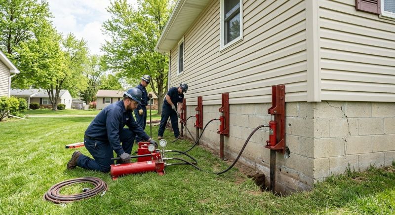 Foundation Jacking in Ashton, MD