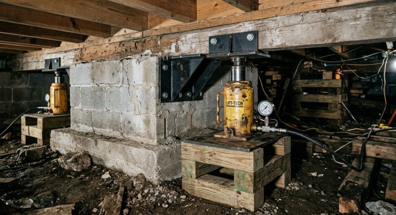 Foundation Jacking in Bowie, MD