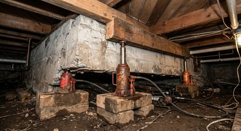 Foundation Jacking in Columbia, MD
