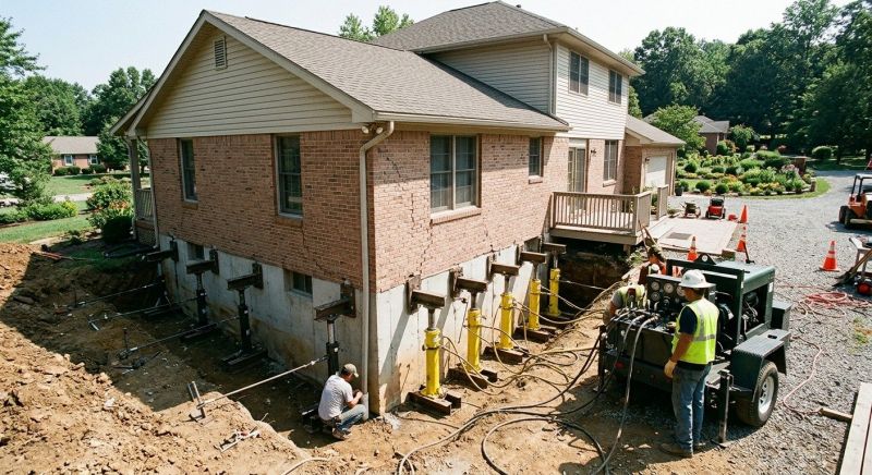 Foundation Jacking in Elkridge, MD