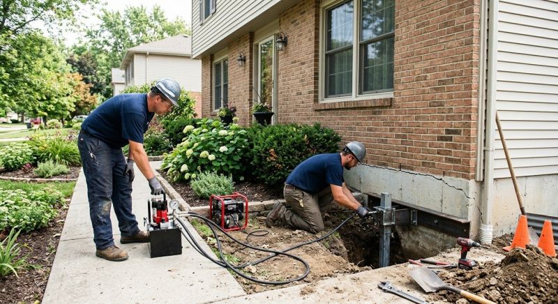 Foundation Jacking in Gambrills, MD
