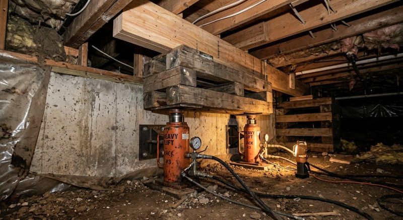 Foundation Jacking in Glen Burnie, MD