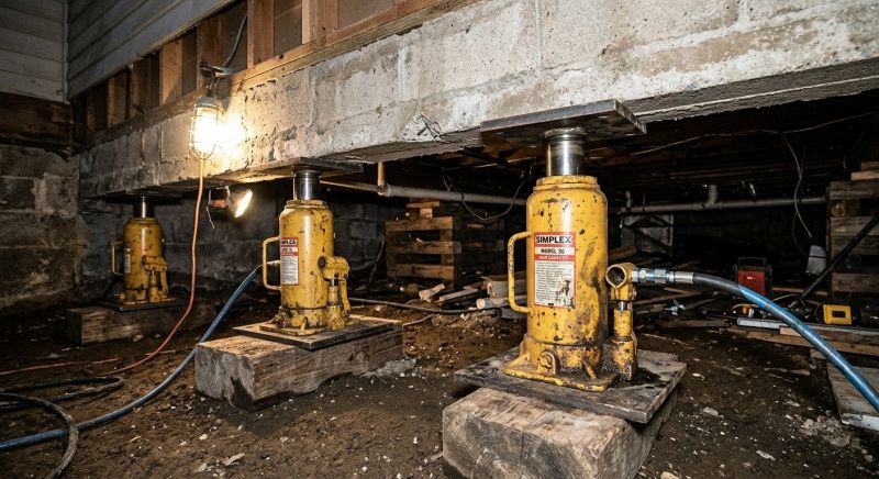 Foundation Jacking in Gwynn Oak, MD