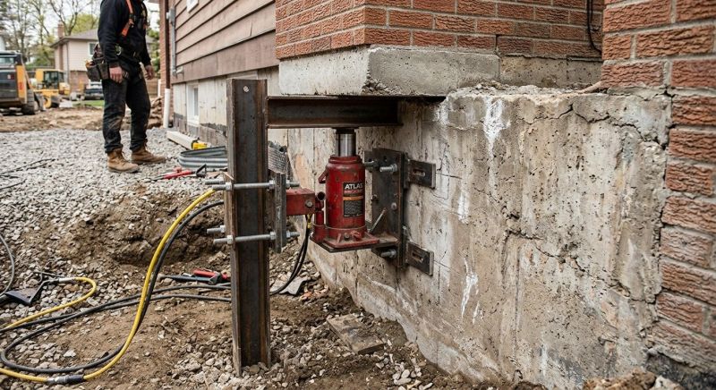 Foundation Jacking in Kingsville, MD