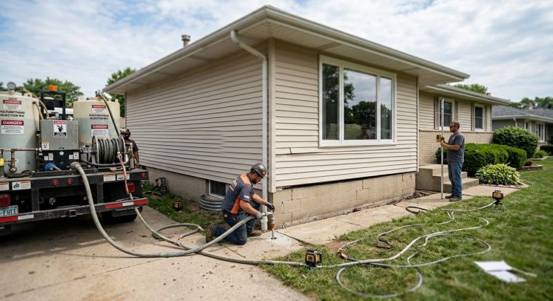 Foundation Lifting in Hampstead, MD