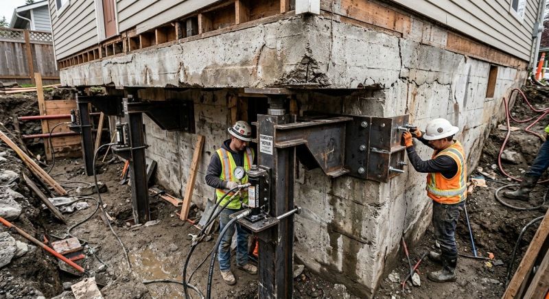 Foundation Lifting in Kingsville, MD