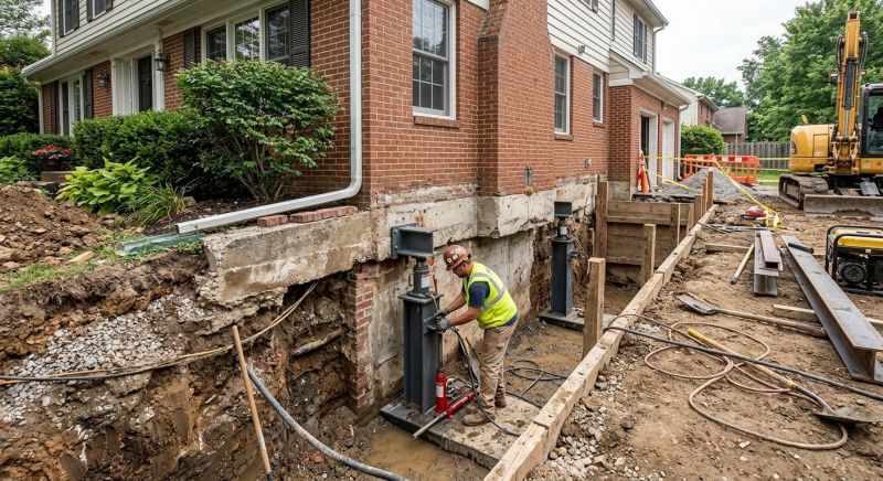 Foundation Raising in Owings Mills, MD