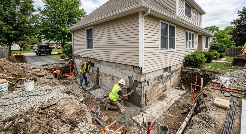 Foundation Renovation in Catonsville, MD