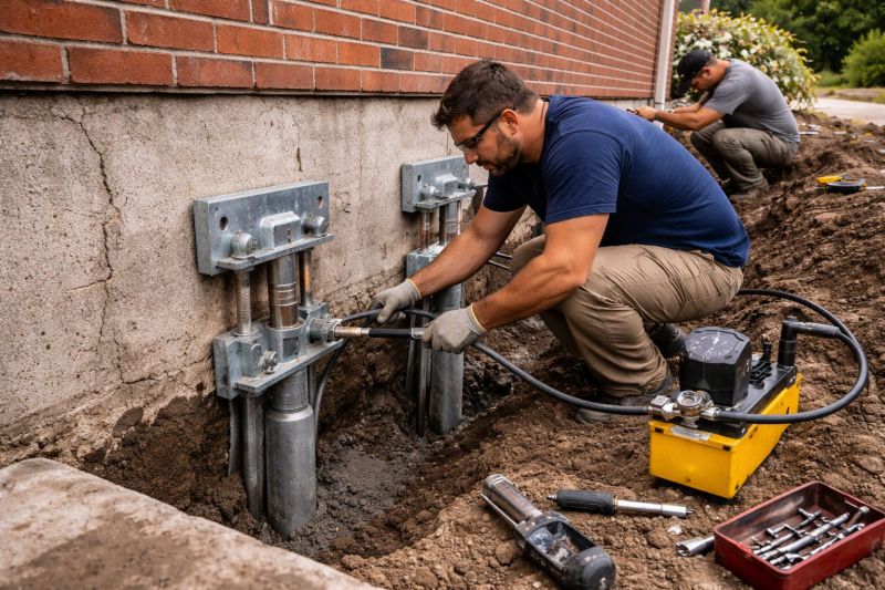 Foundation Repair in Anne Arundel County, MD