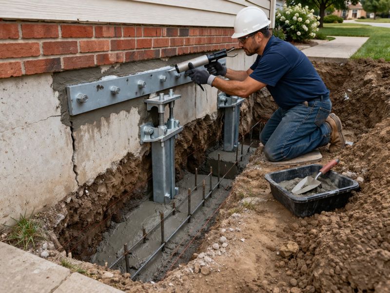 Foundation Repair in Anne Arundel County, MD