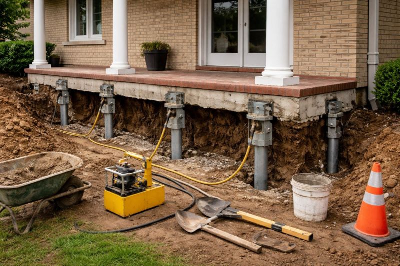 Foundation Stabilizing in Ashton, MD