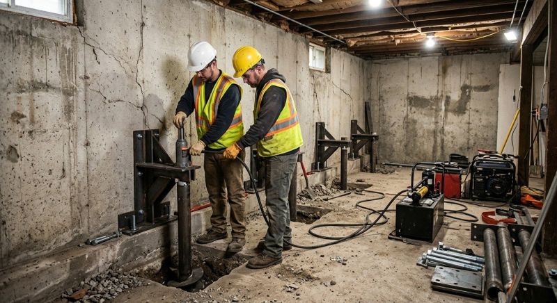 Foundation Stabilizing in Gwynn Oak, MD