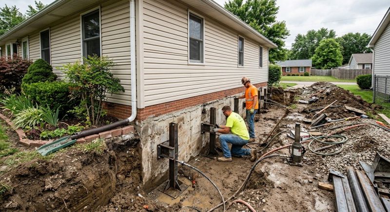 Foundation Stabilizing in Highland, MD