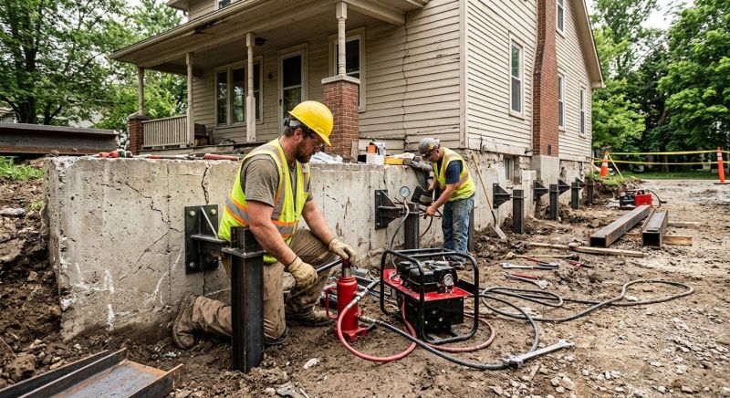 Foundation Stabilizing in Hydes, MD