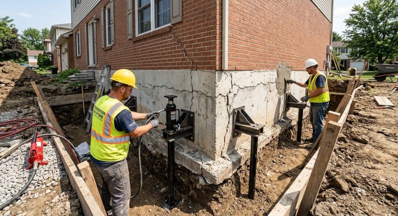 Foundation Structural Repair in Fallston, MD