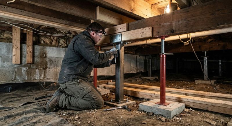 Foundation Structural Repair in Severna Park, MD