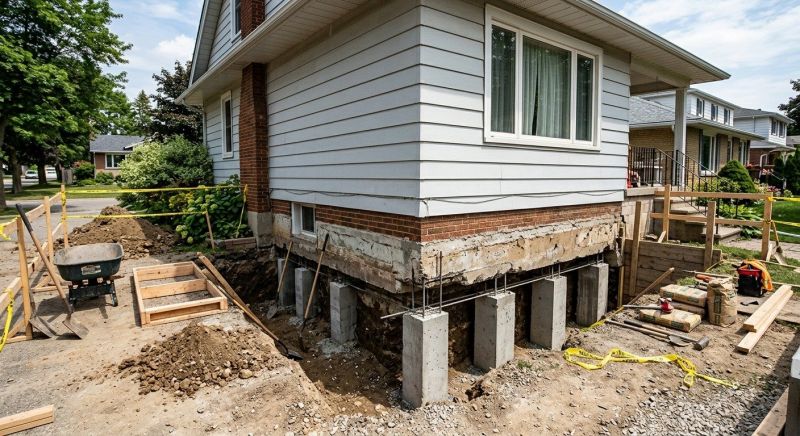 Foundation Underpinning in Catonsville, MD