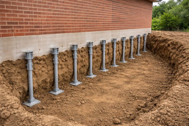 Helical Pile Installation in Catonsville, MD