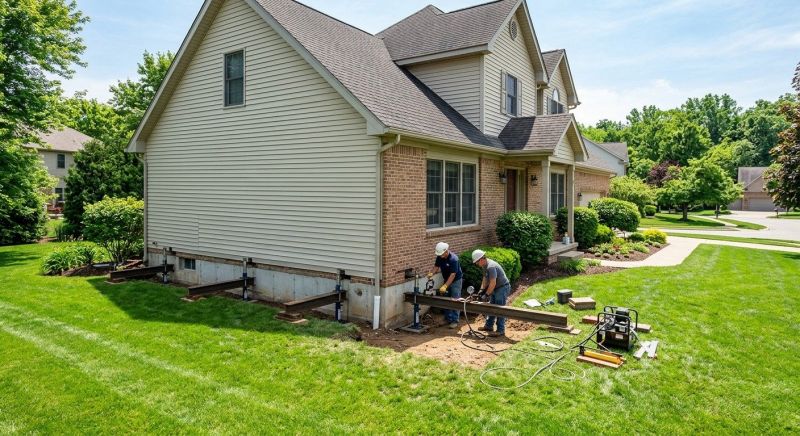 Home Foundation Leveling in Jessup, MD