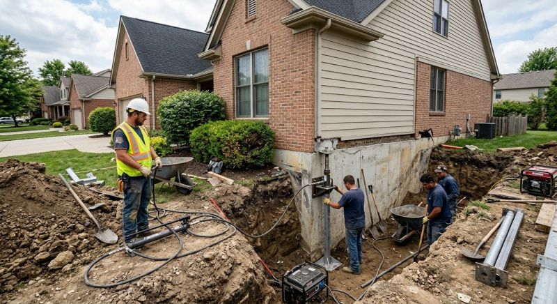 Home Foundation Repair in Highland, MD